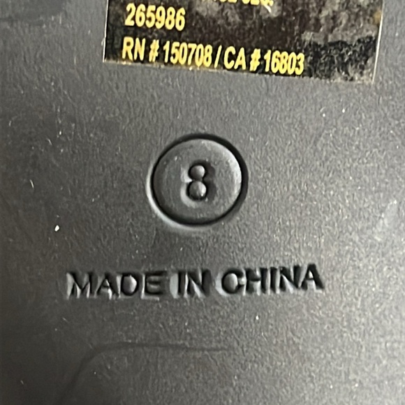 Mark Gray Studded Sling Booties Women’s Size 8 Retro Peek Of Snakeskin Edgy - Picture 13 of 14